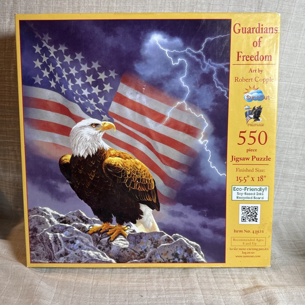 Guardians Of Freedom Robert Copple 550 pc 15.5" X 18" SunsOut Puzzle